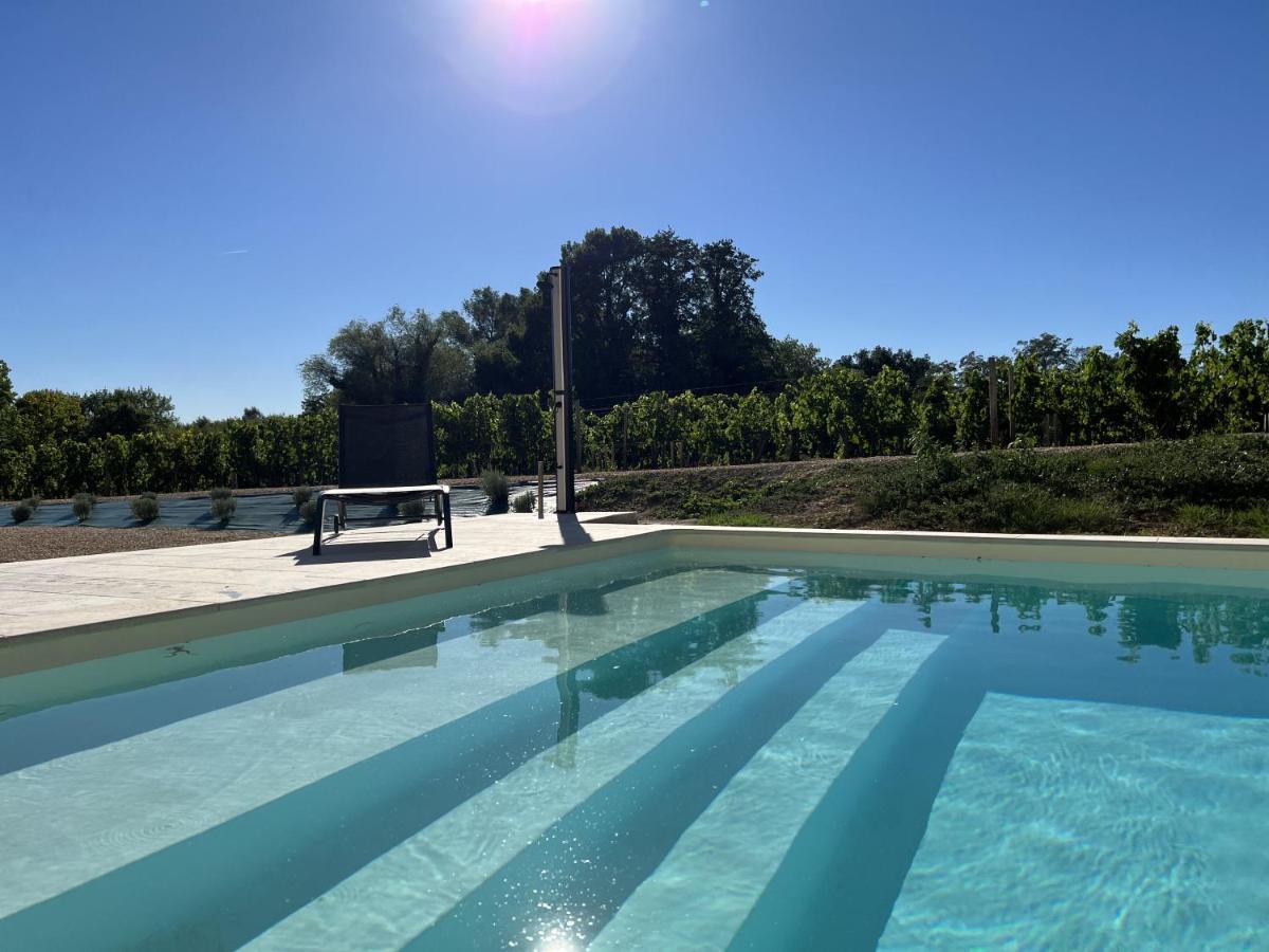 Gite Avec Piscine, Chateau De Lescours, St-Emilion Saint-Sulpice-de-Faleyrens Exterior photo